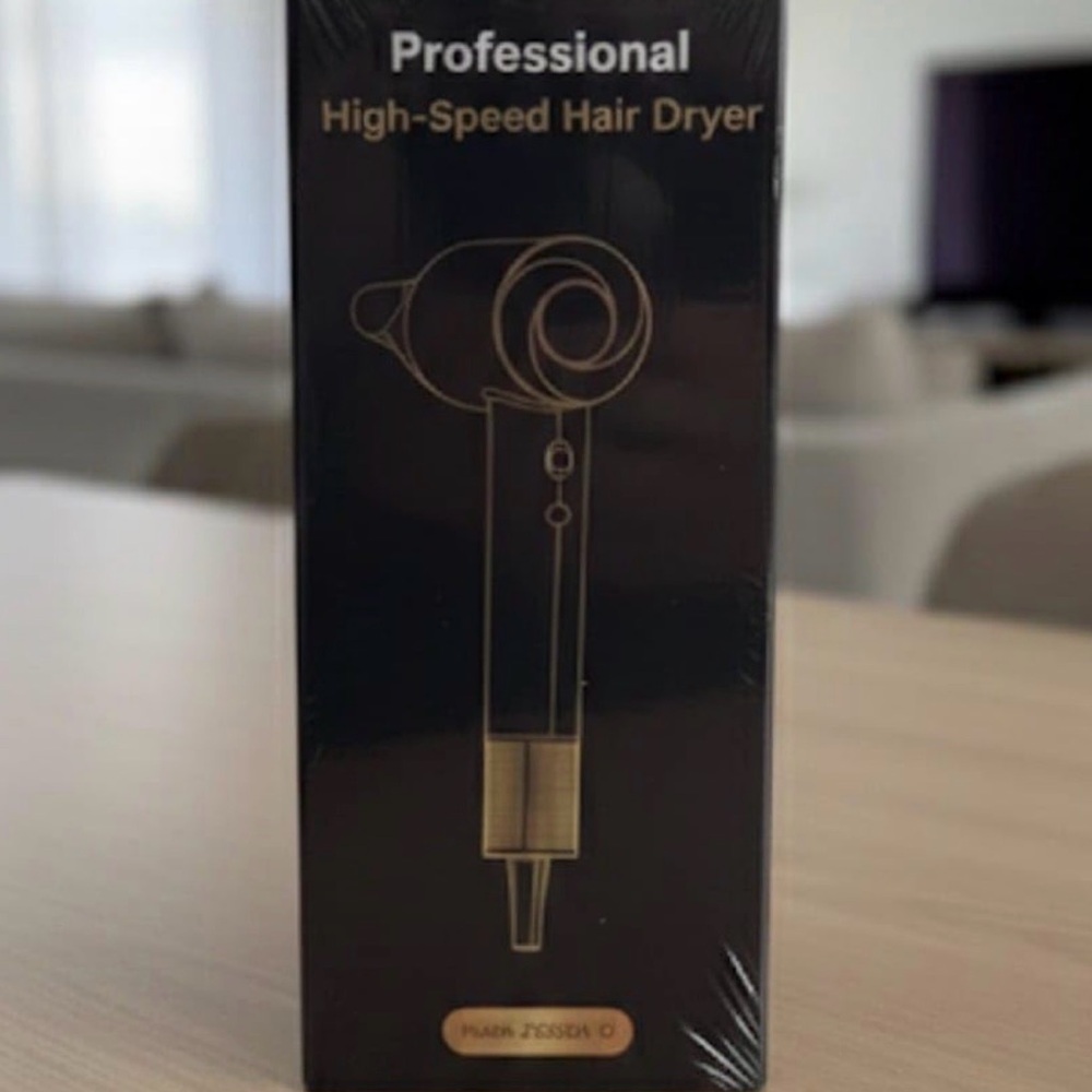 Professional High-Speed Hair Dryer - Black